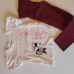 Girls 5T Gap Minnie Mouse Outfit